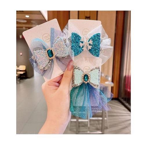 Frost Flare Glitter Snow Hair Clip