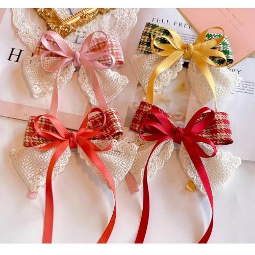 Ribbon Grace Bow Hair Clip