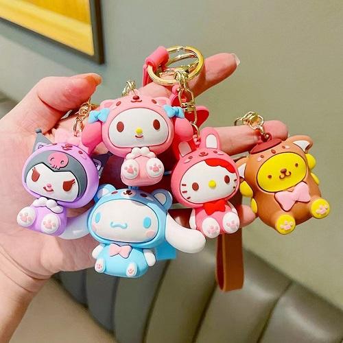 Hello Kitty Charm Parade Keychain