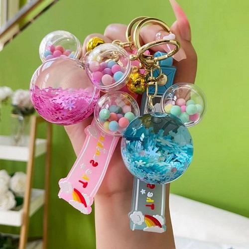 Glimmer Drops Keychain