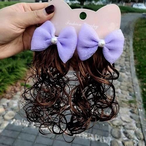 Curl Bow Hair Clip