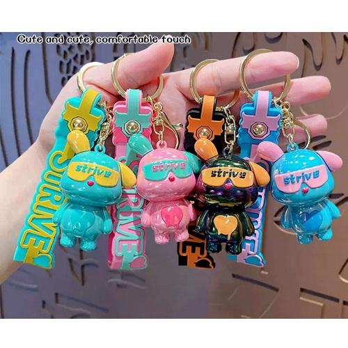 UV Love Rabbit Keychain