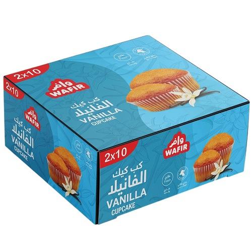 وافر كب كيك بالفانيلا 65جم 10حبة