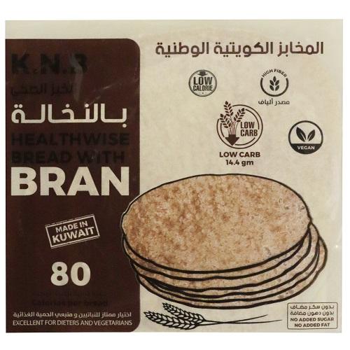 K.N.B Healthy Bread with Bran 40g 5Pcs