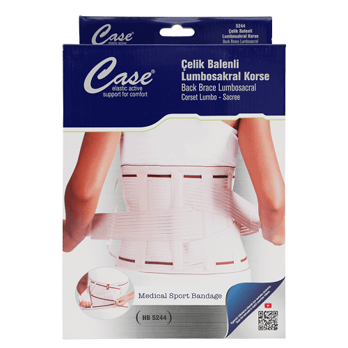 Case Back Brace Lumbosacral Large