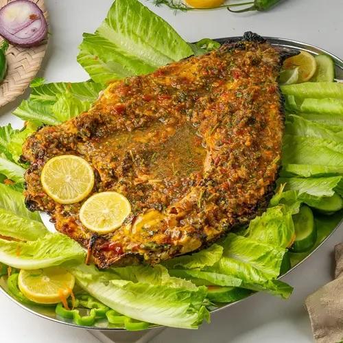 سمك نقرور زيت وليمون