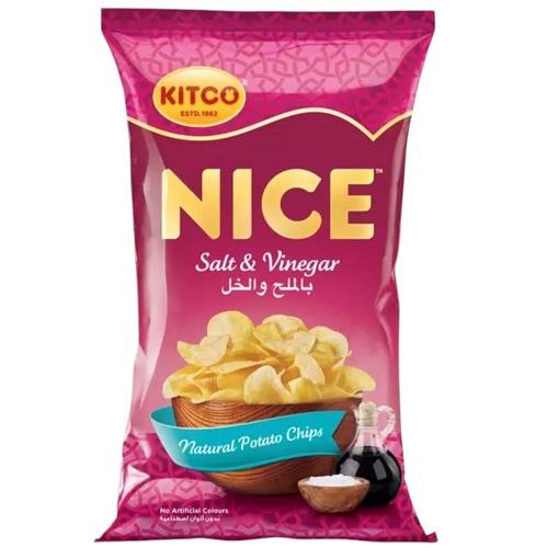 Kitco Nice Potato Chips with Salt and Vinegar 110g