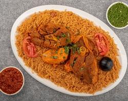 طبق لحم