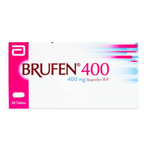 Brufen 400mg Ibuprofen B.P to Relieve Pain 30Tablets