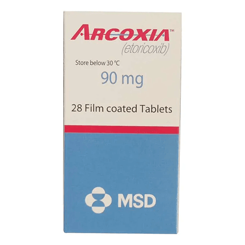 Arcoxia Helps Reduce Inflammation in Joints and Muscles 90mg 28Tablets