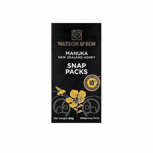 Watson & Son Manuka Honey10+ MGS Sachets 12×5g