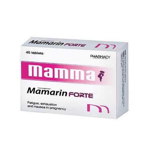 Mamarin Forte Food Supplement for Treating Nausea and Vomiting in Pregnant 45Tablets