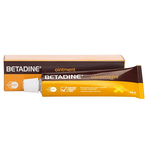 Betadine Antiseptic Ointment for Wounds and Burns10% 40g