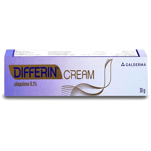 Differin Adapalene 0.1% w/w Gel for Acne and Blemishes and Hyperpigmentation 30g