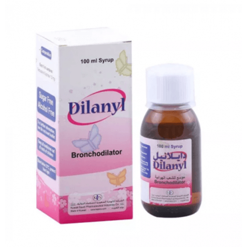 Dilanyl Bronchodilator Syrup to Treat Shortness of Breath 100ml