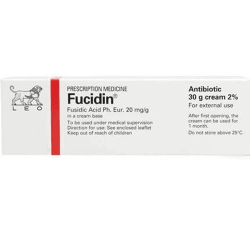 Fucidin 2% Cream for Bacterial Skin Inflammation 30g