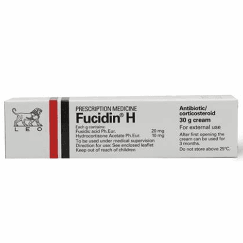 Fucidin H Cream for Bacterial Skin Inflammation 30g
