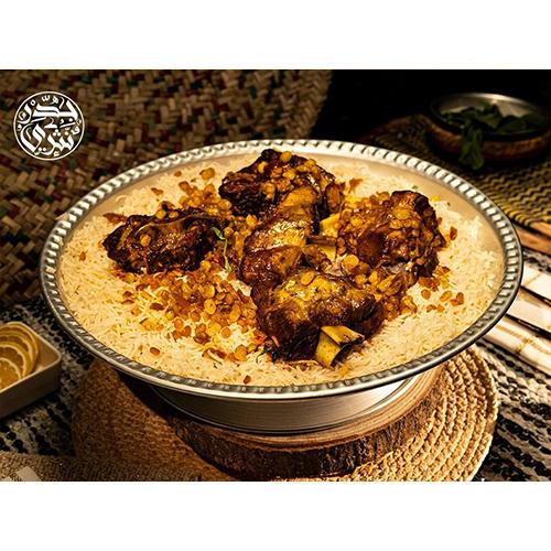 صينية مجبوس لحم نعيمي