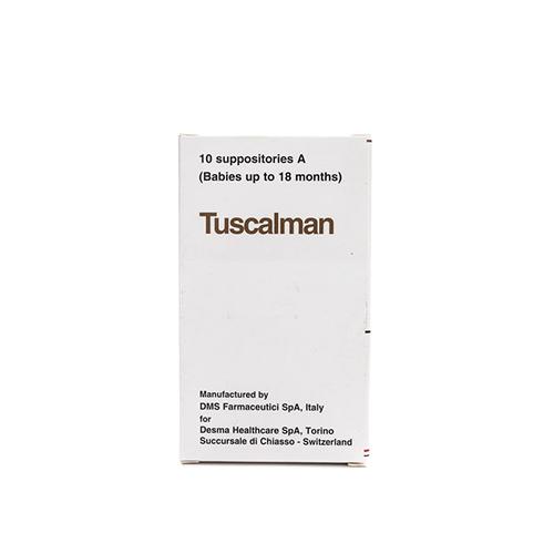 Tuscalman A Expectorant Suppositories for Babies 10Suppositories