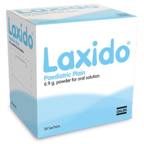 Laxido Paediatric Plain Sachets for Oral Solution 6.9g 30Sachets