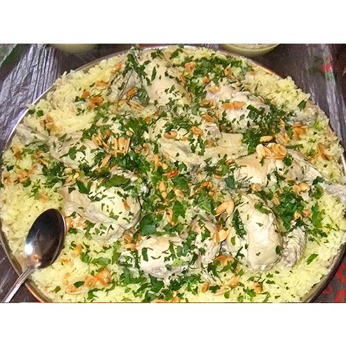 صينية منسف دجاج