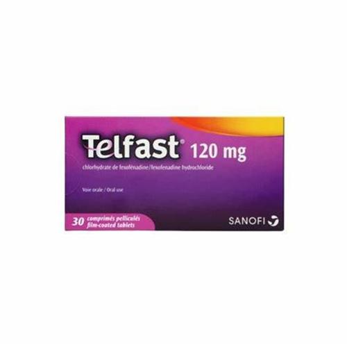 Telfast Seasonal Allergic Rhinitis Relief 120mg 30tablets
