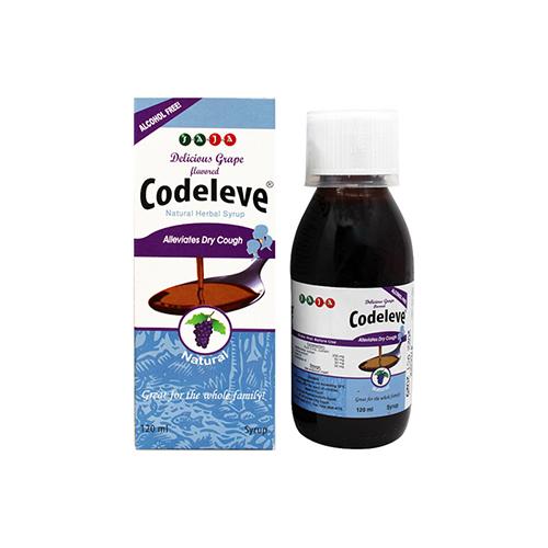 Codeleve Natural Herbal Syrup to Alleviates Dry Cough 120ml