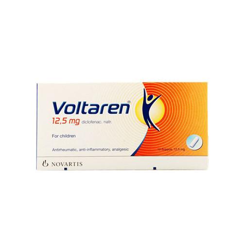 Voltaren 12.5mg Suppositories for Children 10Suppositories