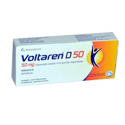 Voltaren D 50mg Analgesic Anti Inflammatory 20Tablets