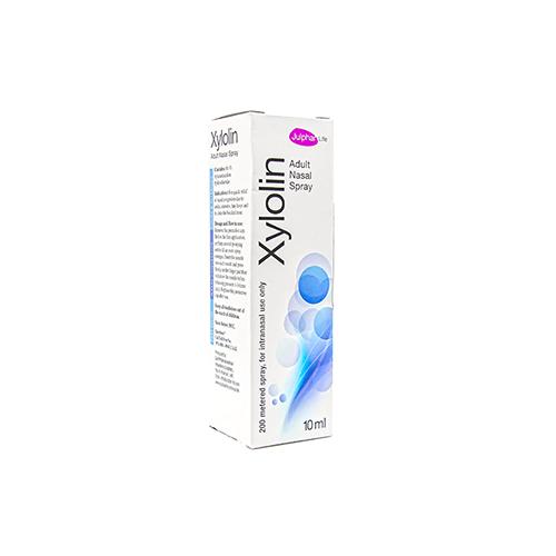 Xylolin 0.1% Xylometazoline Hydrochloride Nasal Spray for Adults 10ml