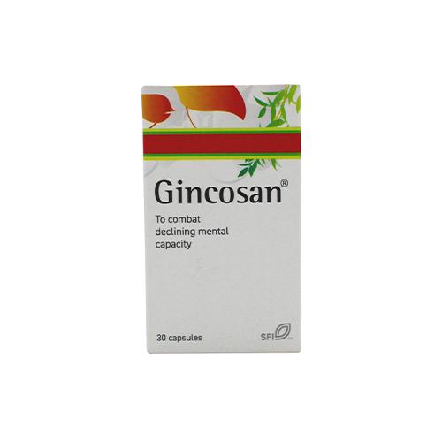 Gincosan to Combat Declining Mental Capacity 30Capsules