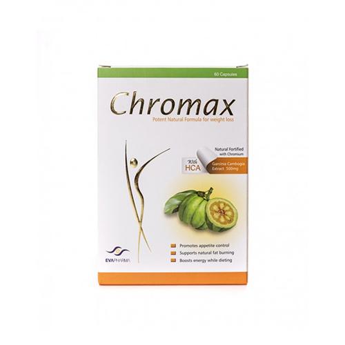 Chromax Garcinia Cambogia 500mg Natural Capsules for Weight Loss and Support Fat Burning 60Capsules