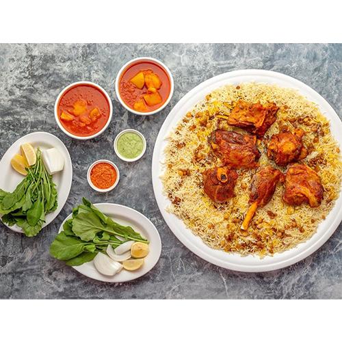 صحن لحم عربي