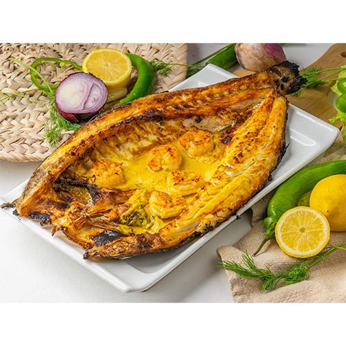 Sheem Fish with Oil and Lemon