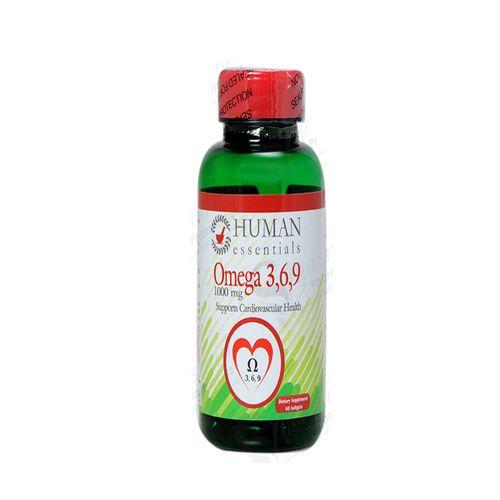 Human Essentials Omega 3 6 9 1000mg 60capsules