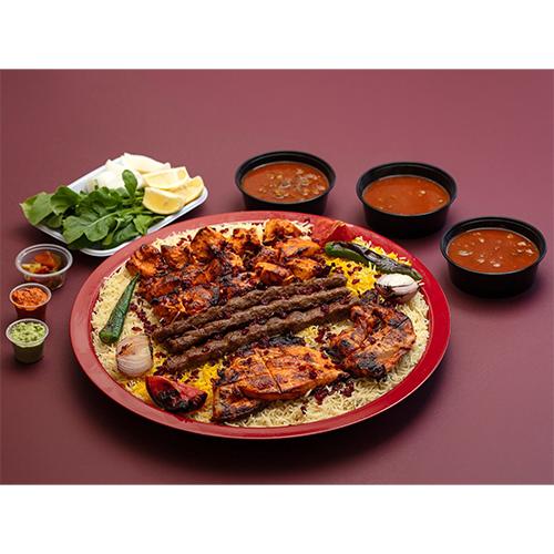 Diwaniya Grills with Rice