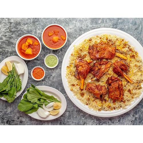 صحن كبسة برية لحم استرالي