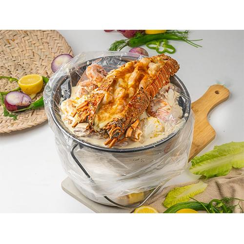 طاجن ميكس المرام روبيان بالصوص الكريمة