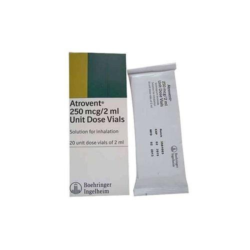 Atrovent 250mcg/2ml Solution for Inhalation for Asthma Symptoms 2ml 20Unit Dose Vials