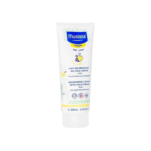 Mustela Body Lotion with Cold Cream Deeply Moisturizes Dry Baby Skin to Protect and Promote its Health for Children 200ml