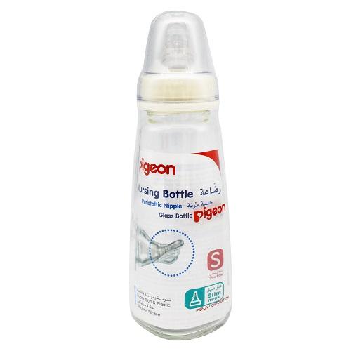 Pigeon Feed Bottle Glass 0to 3Months 200ml