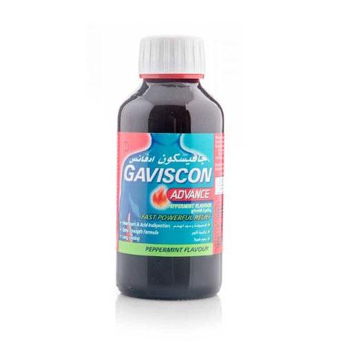 Gaviscon Advance Suspension to Treat Indigestion and Stomach Acidity Aniseed Flavour 300ml