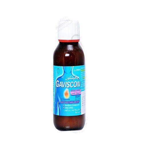 Gaviscon Original Syrup for Heartburn with Aniseed Flavour 200ml