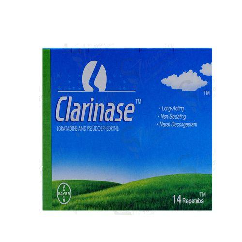 Clarinase Companied Tablets for Allergic Rhinitis and Nasal Congestion 14Repetabs Tablets