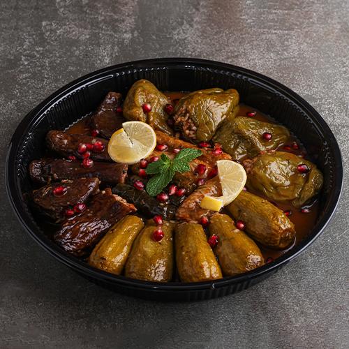 محشي مشكل بدبس الرمان