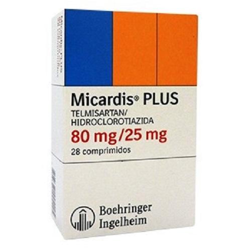 Micardis Plus 80mg/25mg for High Blood Pressure 28Tablets