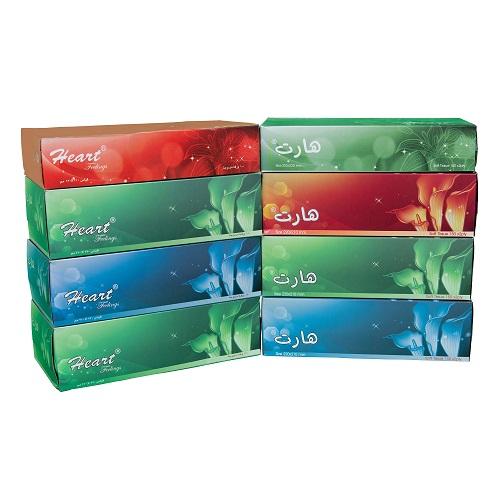 هارت مناديل وجه 150ورقة 2طبقة 36علبة