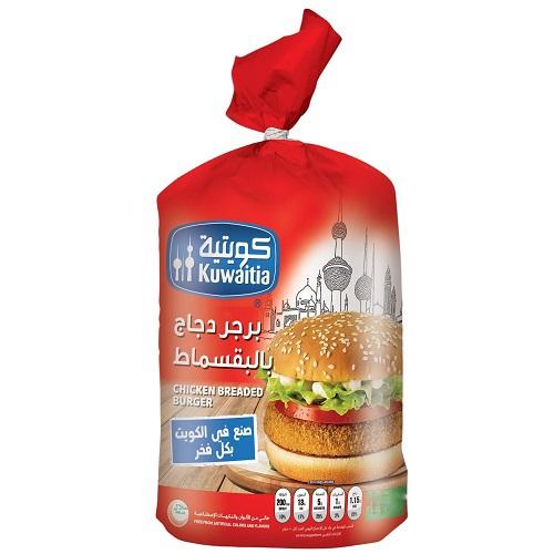 كويتية برجر دجاج بالبقسماط 15قطعة 840جم