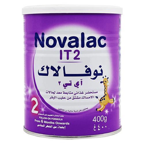 Novalac IT 2 Infants Milk Powder for Treating Constipation from 6to12Months 400g