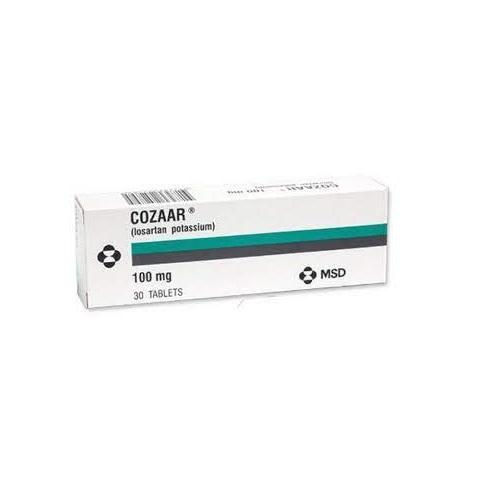 Cozaar 100mg to Treat Hypertension 30Tablets